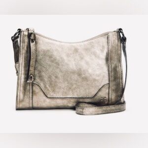 Frye Shimmering Bronze Shoulder Bag